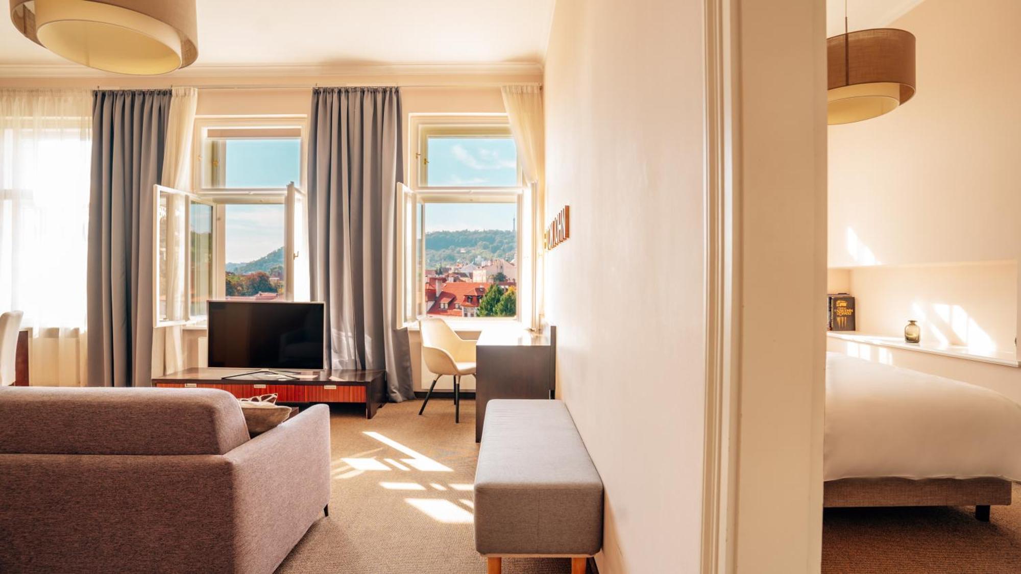 Boutique Hotel Klarov Prága Kültér fotó