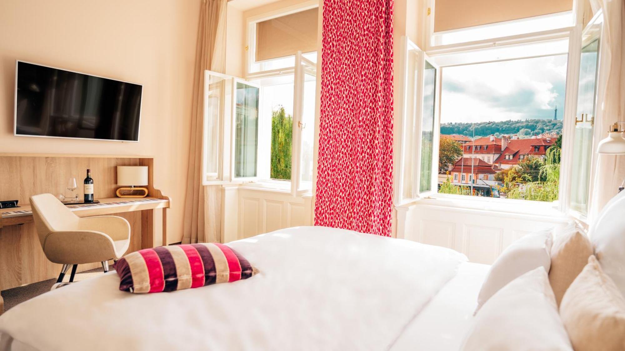 Boutique Hotel Klarov Prága Kültér fotó