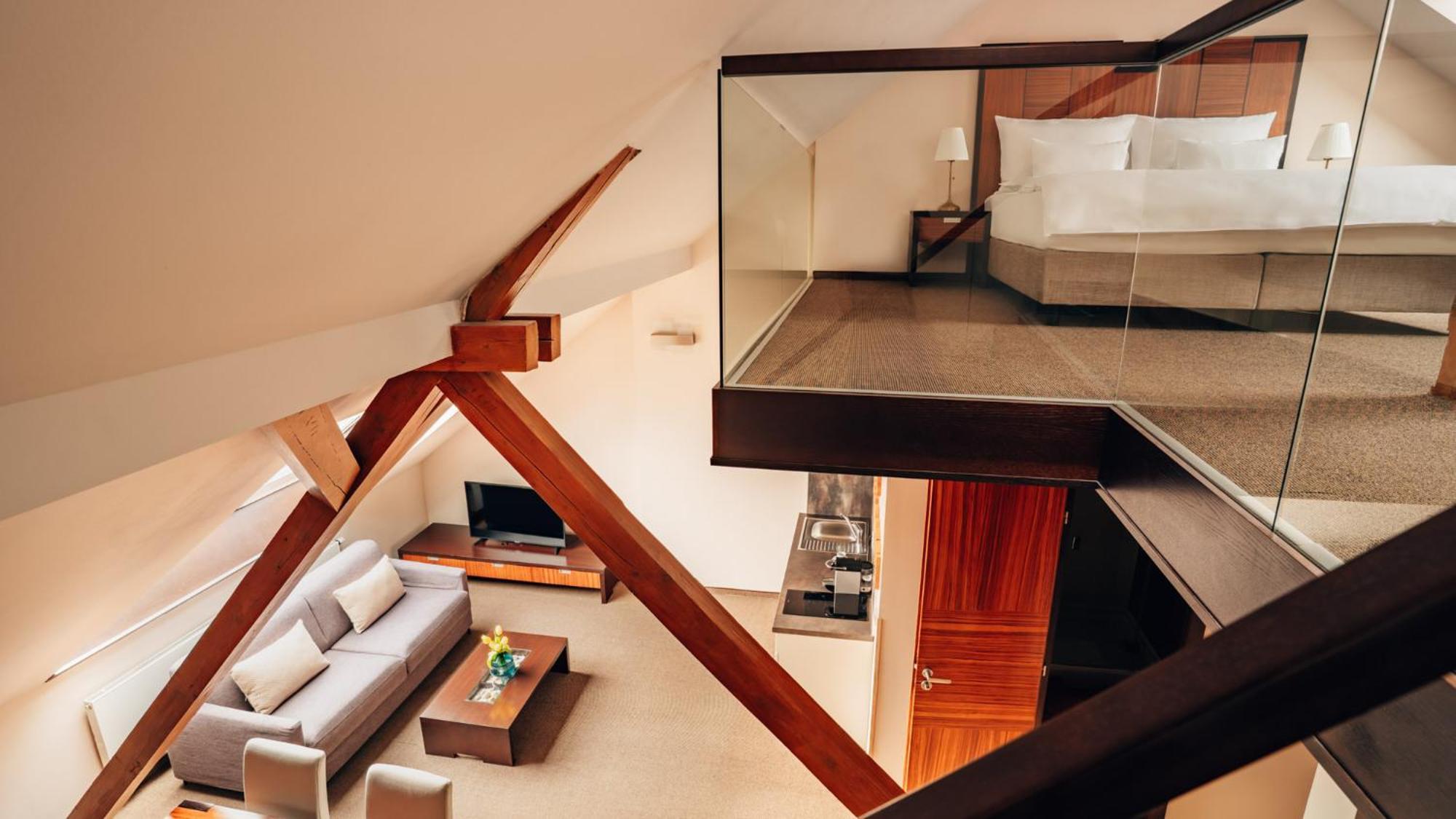 Boutique Hotel Klarov Prága Kültér fotó