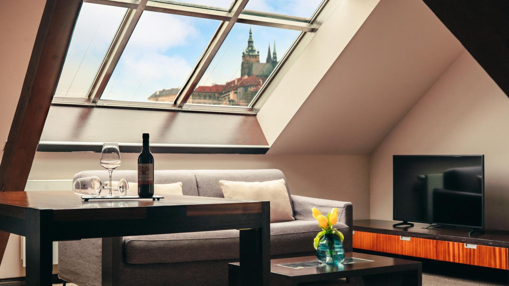 Boutique Hotel Klarov Prága Kültér fotó