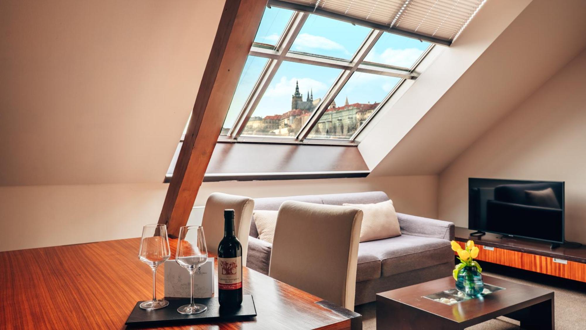 Boutique Hotel Klarov Prága Kültér fotó