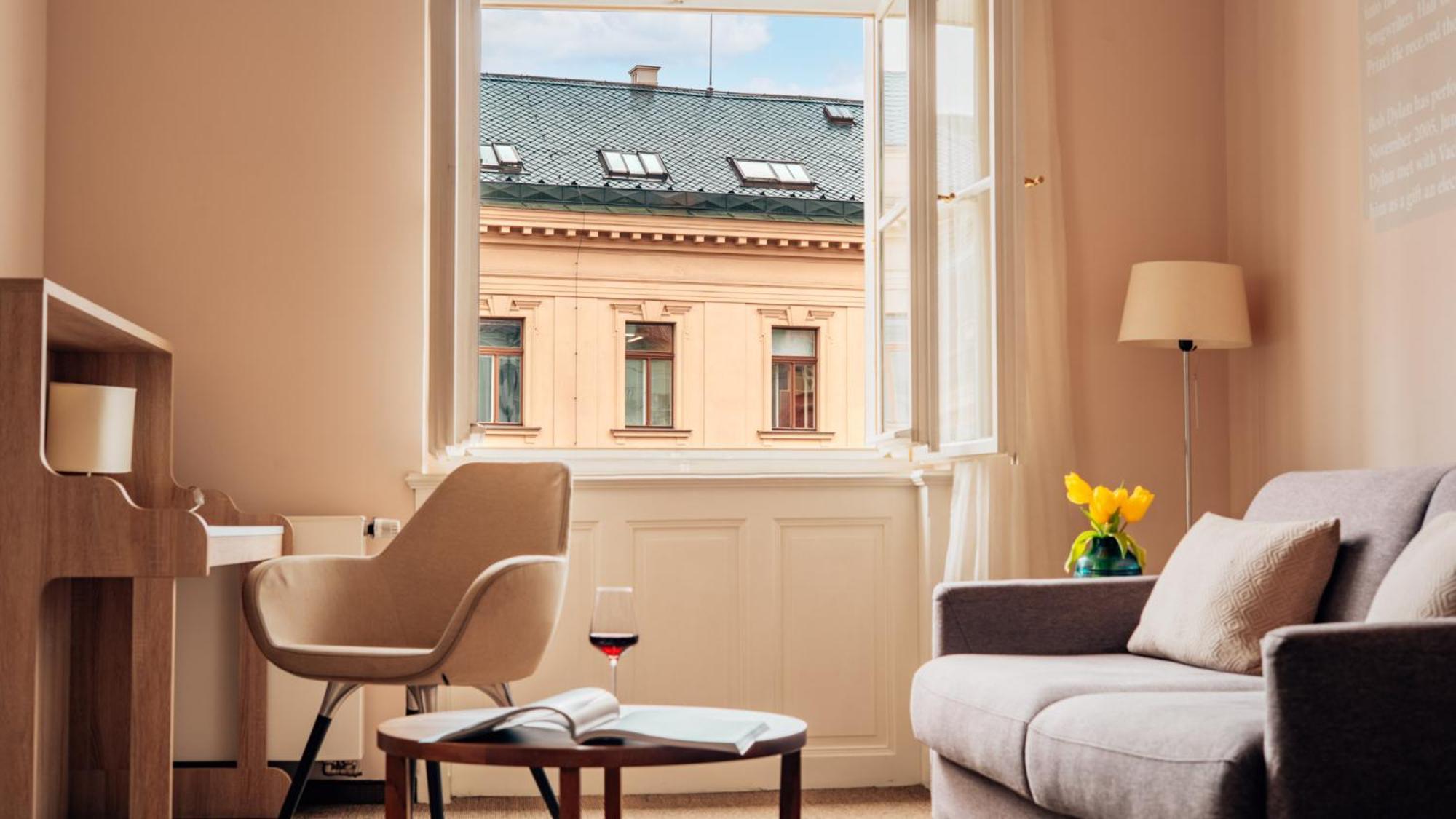 Boutique Hotel Klarov Prága Kültér fotó